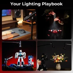 SmallRig RF 05B portabel LED-videolampa med zoom