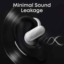 Soundcore AeroFit 2 Pro open ear-hörlurar med brusreducering Vit