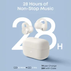 Soundcore C50i trådlösa open ear-hörlurar Vit