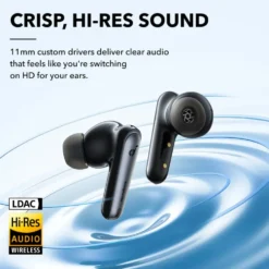 Soundcore Liberty 4 NC trådlösa hörlurar med brusreducering Velvet Black