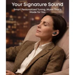 Soundcore Liberty 5 Pro Max trådlösa in-ear-hörlurar Svart