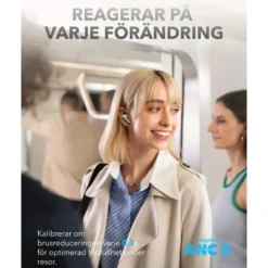 Soundcore Liberty 4 Pro trådlösa hörlurar med brusreducering White