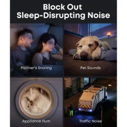 Soundcore Sleep A30 sovhörlurar Vit