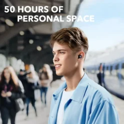 Soundcore Space A40 trådlösa hörlurar med brusreducering Svart