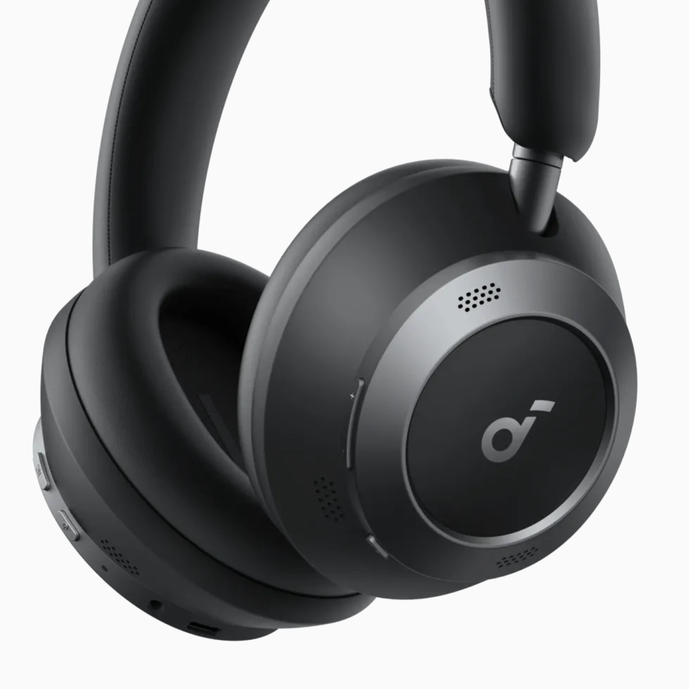 Soundcore Space One Pro trådlösa ANC-hörlurar Jet Black