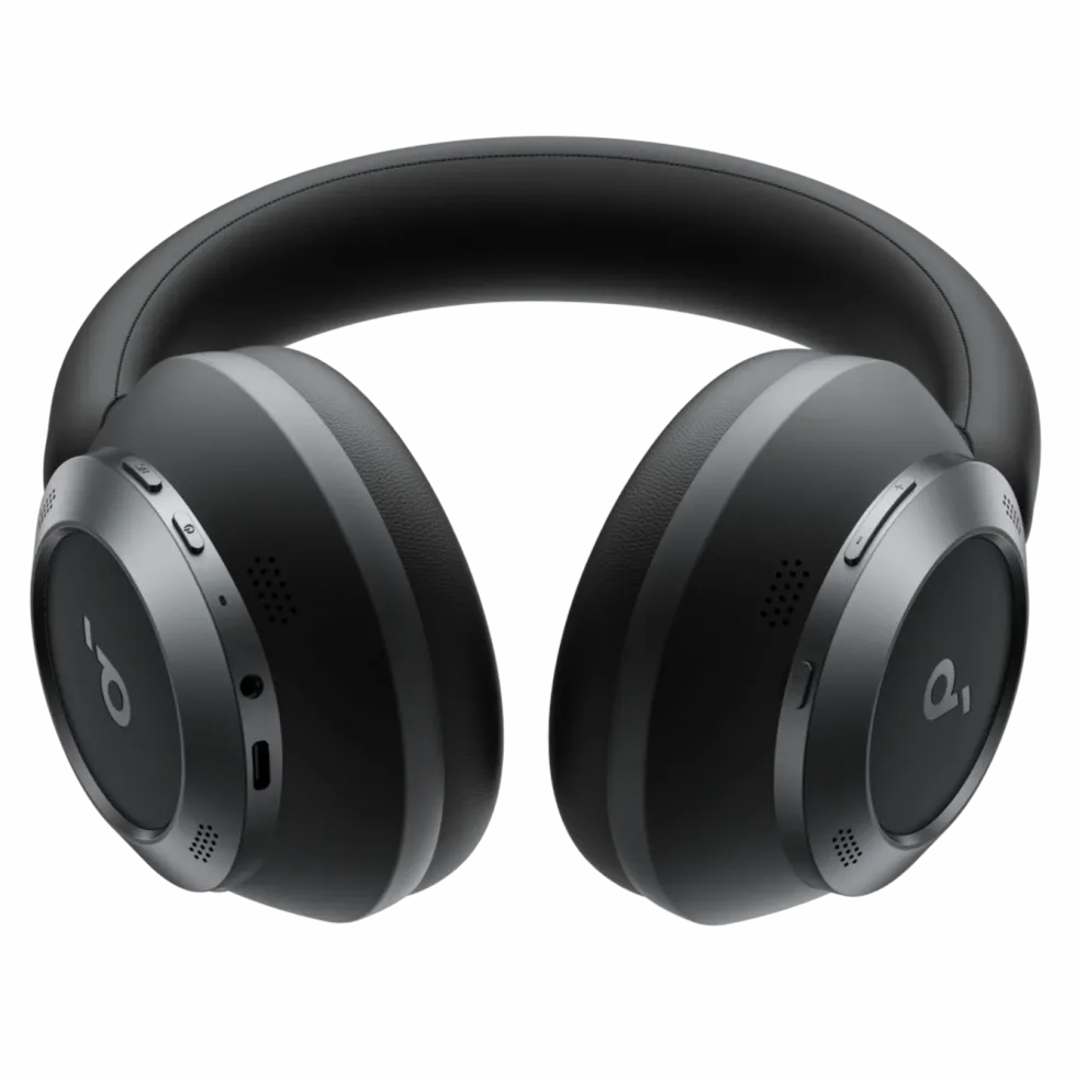 Soundcore Space One Pro trådlösa ANC-hörlurar Jet Black