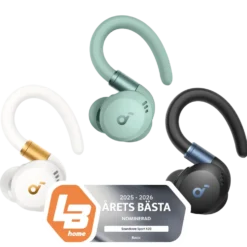 Soundcore Sport X20 trådlösa hörlurar med brusreducering Green