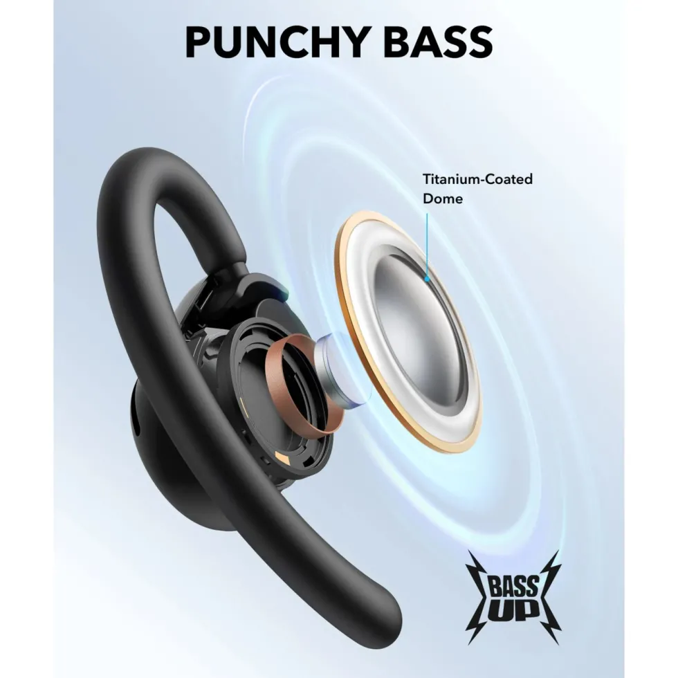 Soundcore V20i Open-Ear hörlurar svart