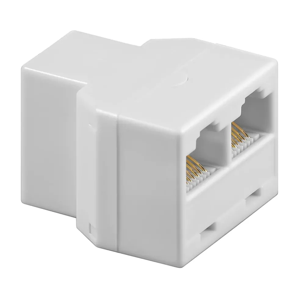 Splitter för tele RJ45 1 till 2