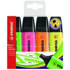 Stabilo Boss Original överstrykningspennor 4-pack