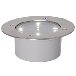 Star Trading Solcellsspotlight Decklight Silver