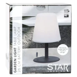 Star Trading Uppladdningsbar bordslampa