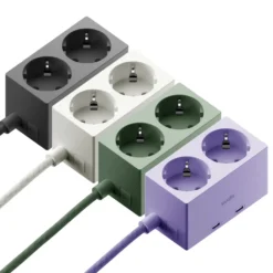 Sudio Brick grenuttag med GaN-laddning 30 W Rosa