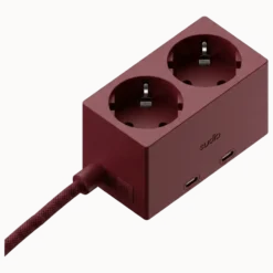 Sudio Brick grenuttag med GaN-laddning 30 W Röd