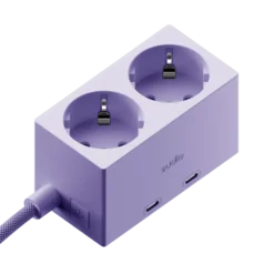 Sudio Brick grenuttag med GaN-laddning 30 W Lila