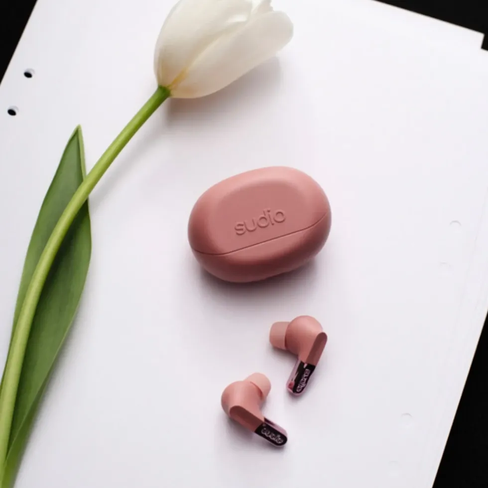 Sudio N3 Pro Day-To-Night in-ear hörlurar Rosa
