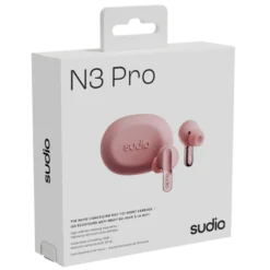 Sudio N3 Pro Day-To-Night in-ear hörlurar Rosa