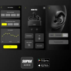 Supra NERO-TX2 trådlösa in-ear-hörlurar Vit
