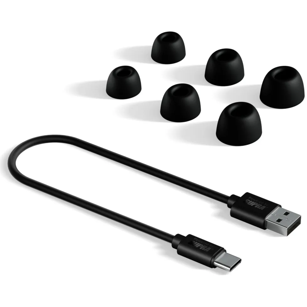 Supra NERO-TX2 trådlösa in-ear-hörlurar Vit