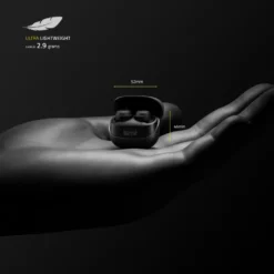 Supra ZERO-TX2 Mini trådlösa in-ear-hörlurar Svart