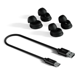 Supra ZERO-TX2 Mini trådlösa in-ear-hörlurar Svart