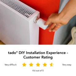 tado Extra termostat till Radiator V3+ 4-pack