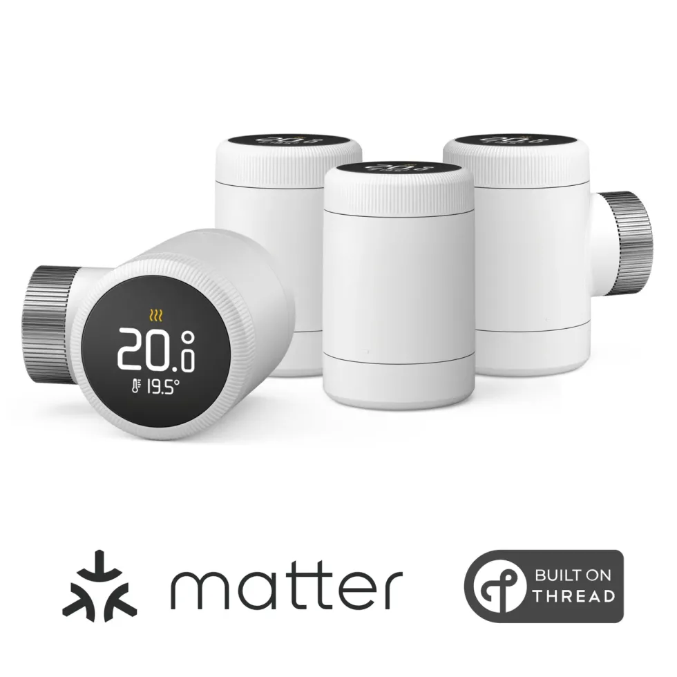 tado Smart Radiator Thermostat X 4-pack