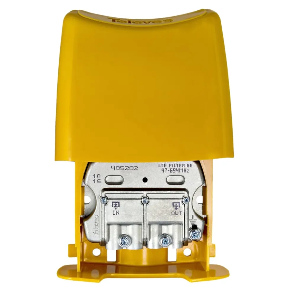 Televes 4G/LTE-mastfilter med Easy-F