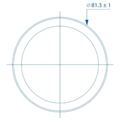 Teltonika 4G-antenn med Mimo 2,5 dBi