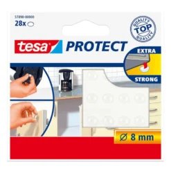 Tesa Ljuddämpande antiglid-knoppar 28-pack