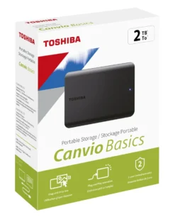 Toshiba Canvio Basics Extern hårddisk 2 TB