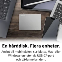 Toshiba Canvio Flex Silver 4 TB