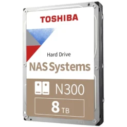Toshiba N300 Hårddisk för NAS 3,5" 8 TB