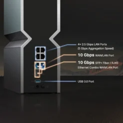 TP-Link Archer BE800 Trådlös router med Wifi 7 BE19000