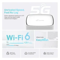 TP-Link Archer NX200 Trådlös 5G-router AX1800