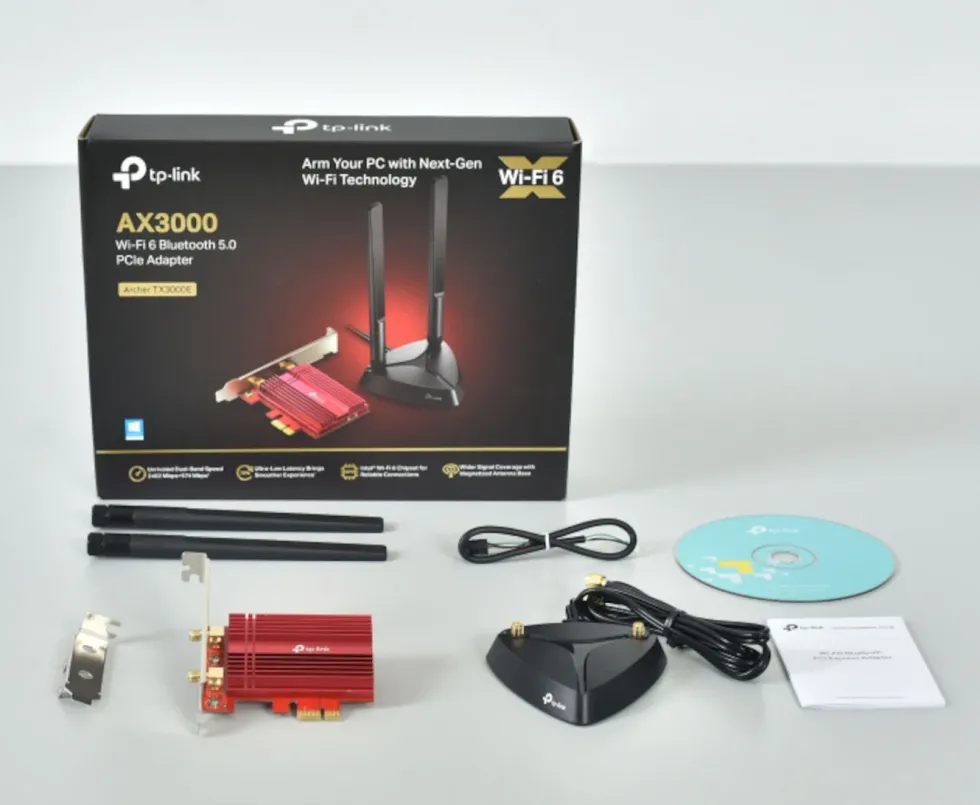 TP-Link Archer TX3000E PCI-express-nätverkskort AX3000
