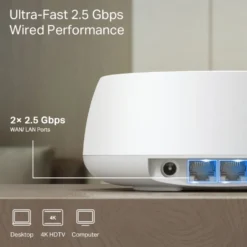 TP-Link Deco BE25 Mesh-system med Wifi 7 BE3600 3-pack
