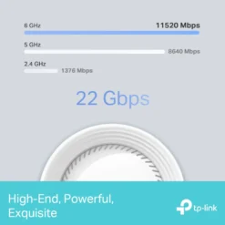 TP-Link Deco BE85 Mesh-system med Wifi 7 BE19000 2-pack