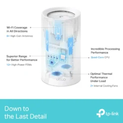 TP-Link Deco BE85 Mesh-system med Wifi 7 BE19000 2-pack