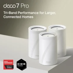 TP-Link Deco BE68 wifi 7-meshsystem BE14000 med 10G-port 1-pack
