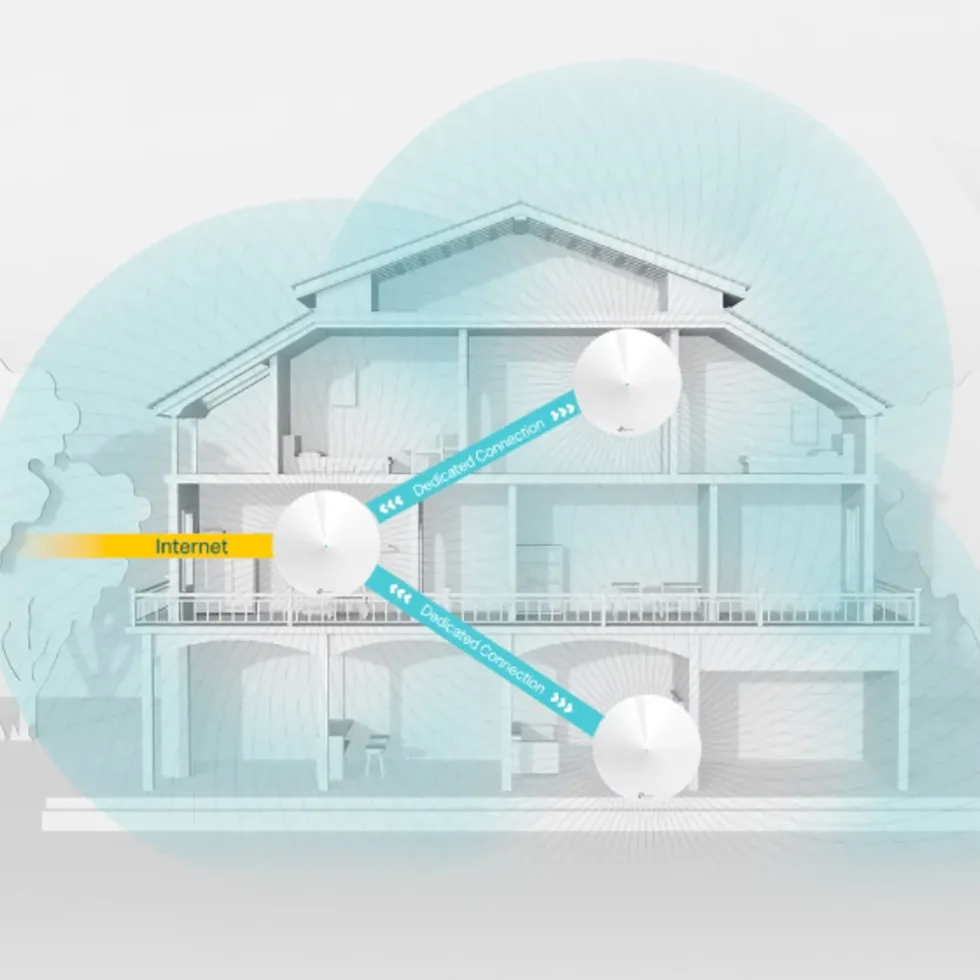 TP-Link Deco M9 Plus Mesh-system AC2200 3-pack
