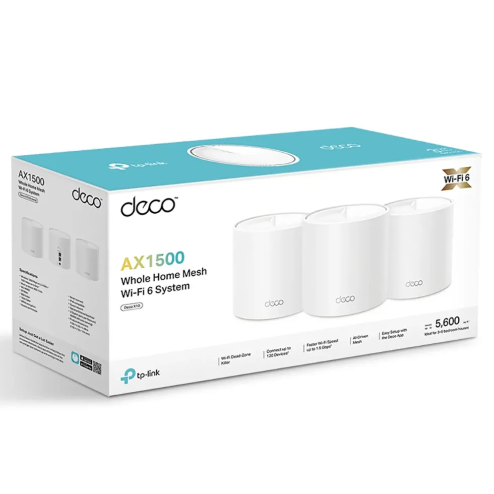 TP-Link Deco X10 AX1500 3-pack