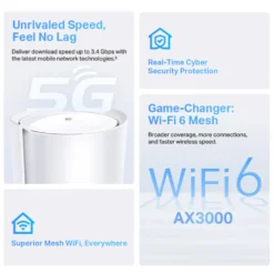 TP-Link Deco X50 5G-router 3000 Mb/s