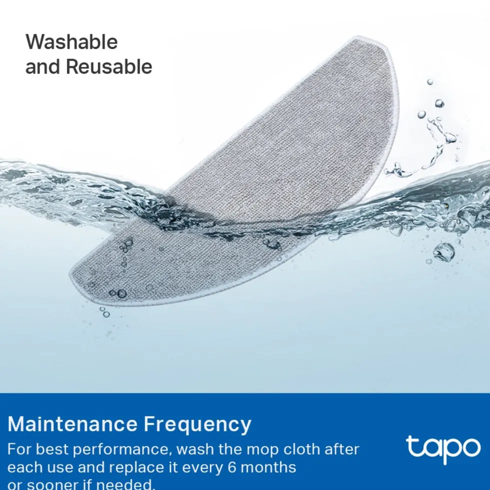 TP-Link Moppduk till Tapo robotdammsugare (5-pack)