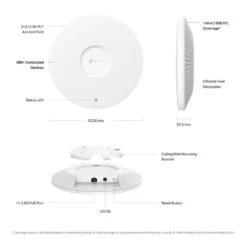 TP-Link Omada EAP772 Wifi 7 Roaming-accesspunkt BE9700