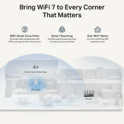 TP-Link RE405BE Wi-Fi 7-repeater BE6500 BE6500
