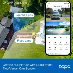 TP-Link Tapo C645D Trådlös övervakningskamera