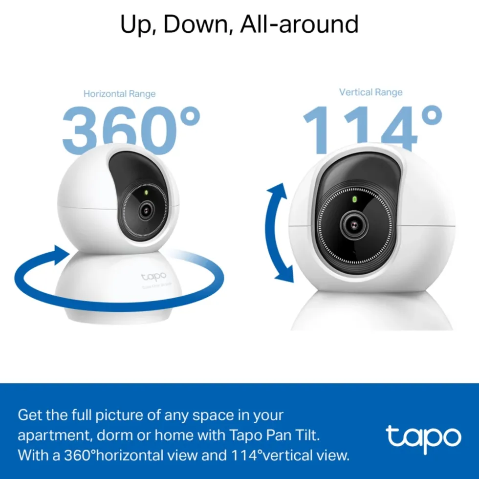 TP-Link Tapo C230 Pan/Tilt AI Övervakningskamera