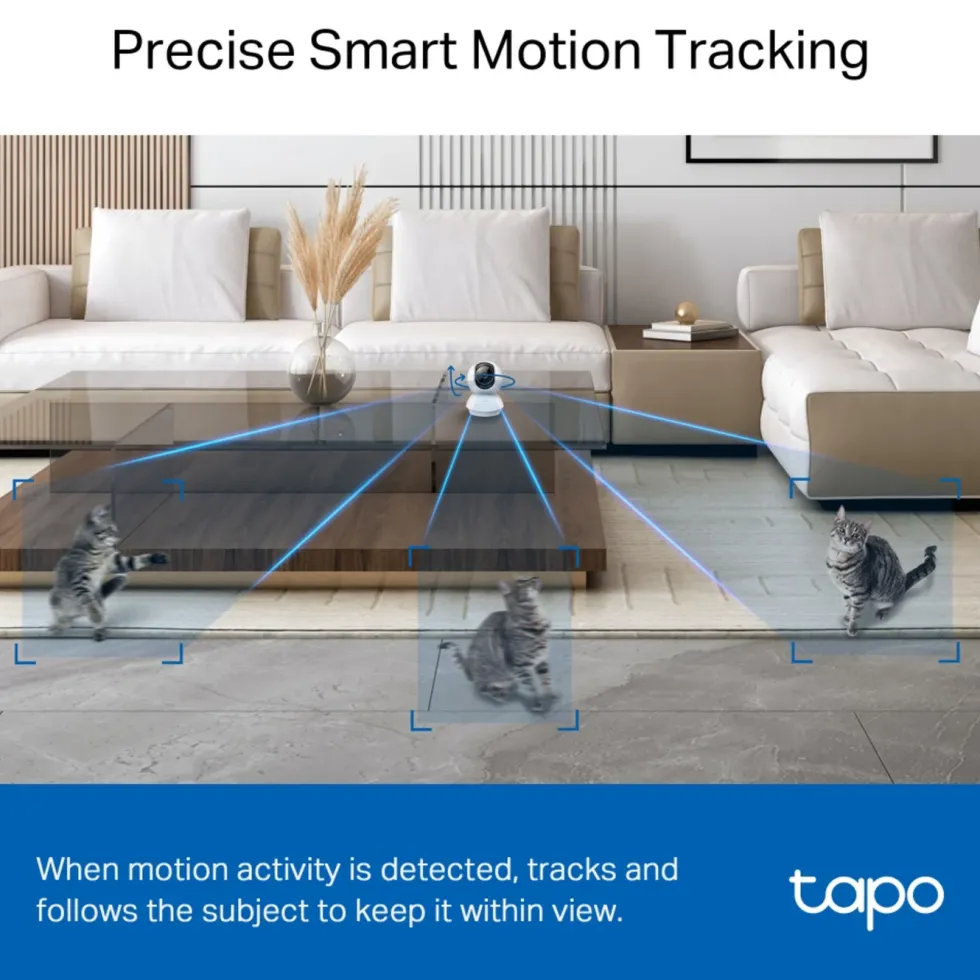 TP-Link Tapo C230 Pan/Tilt AI Övervakningskamera