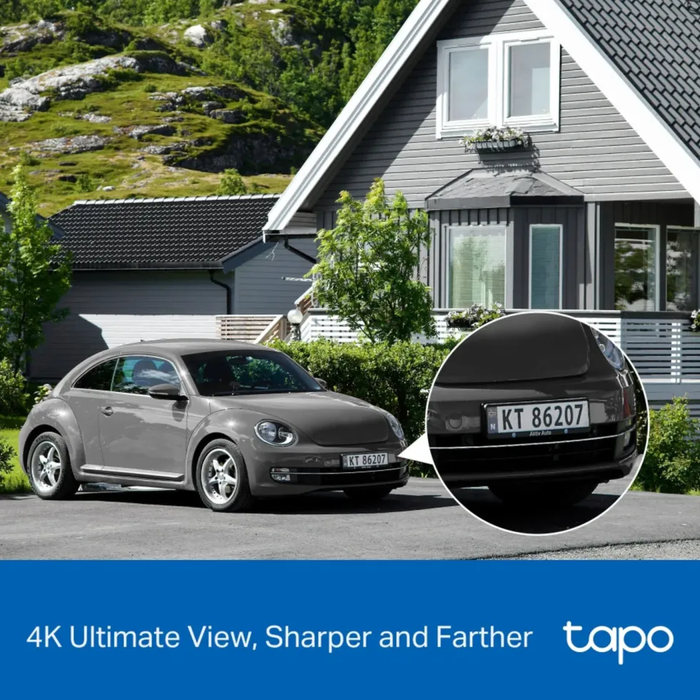 TP-Link Tapo C660 Solcellsdriven 4K övervakningskamera